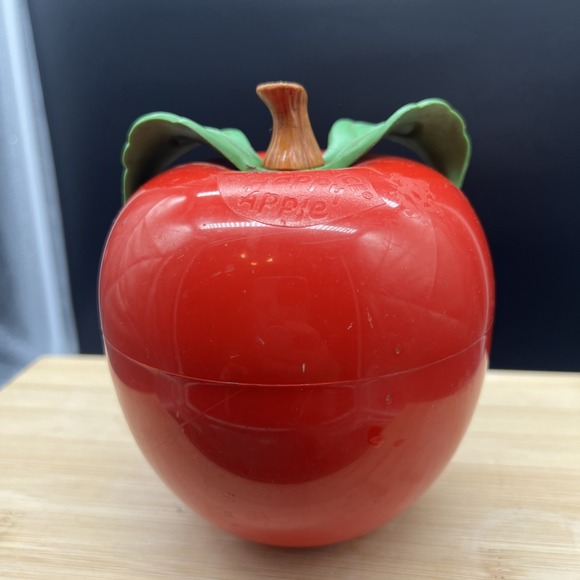 Vintage Fisher Price Happy Apple Roly Poly Chime Musical Toy Short Stem 1972 - Picture 5 of 10